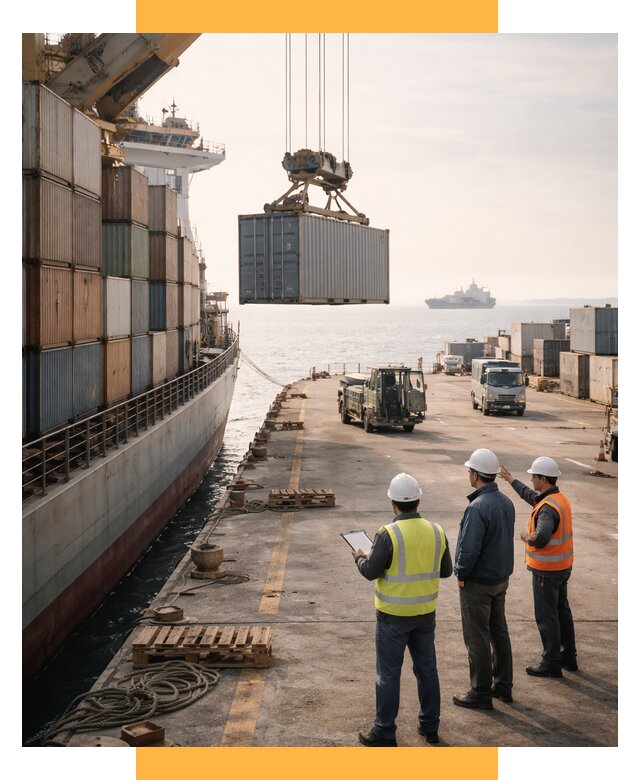 Морские перевозки грузов по миру от 45711 р. | СетСервис-Снб