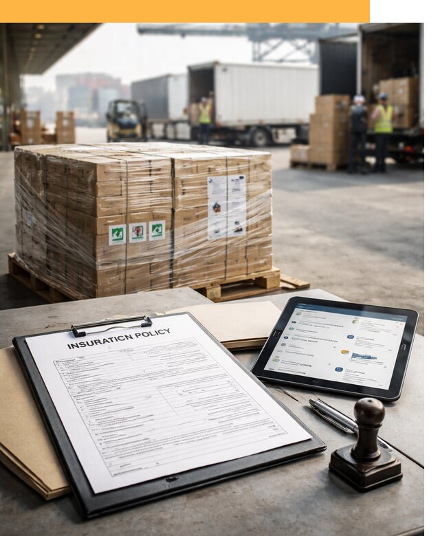 Страхование международных грузов от 3555 руб, полная защита