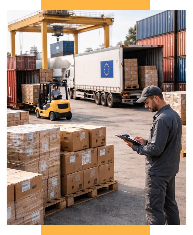 Доставка грузов из Европы от 12190 р., логистика СетСервис-Снб