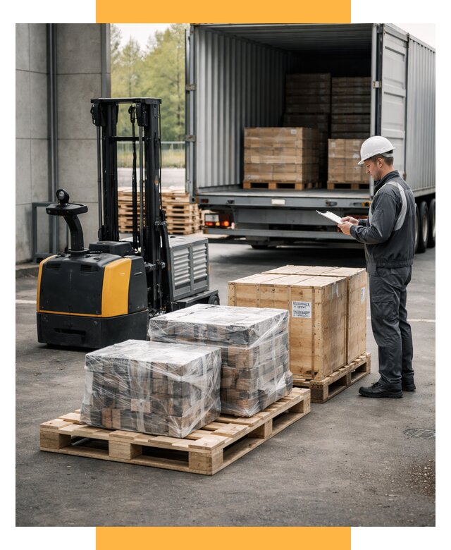 Доставка оборудования из Европы под ключ от 45711 р. | СетСервис-Снб