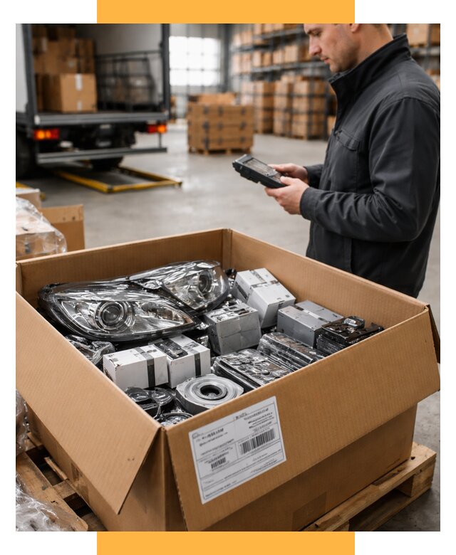 Доставка автозапчастей из Европы под ключ от 12698 р. | СетСервис-Снб