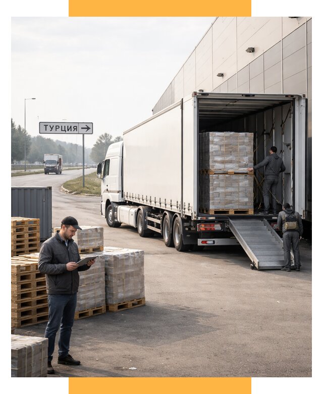 Автоперевозки и доставка фурой из Турции от 121896 р. | СетСервис-Снб