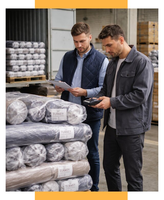 Доставка текстиля из Турции от 45711 р. под ключ, СетСервис-Снб