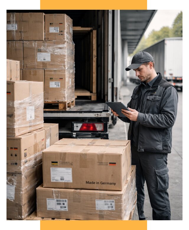 Доставка грузов из Германии от 45711 р. быстро - СетСервис-Снб