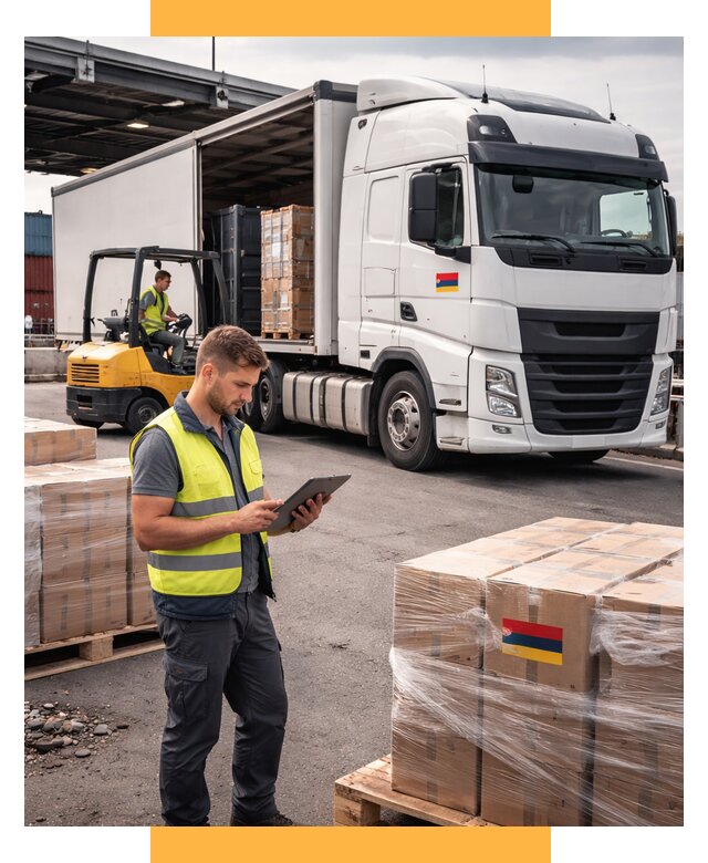 Автоперевозки из Армении от 96501 р. — услуги СетСервис-Снб