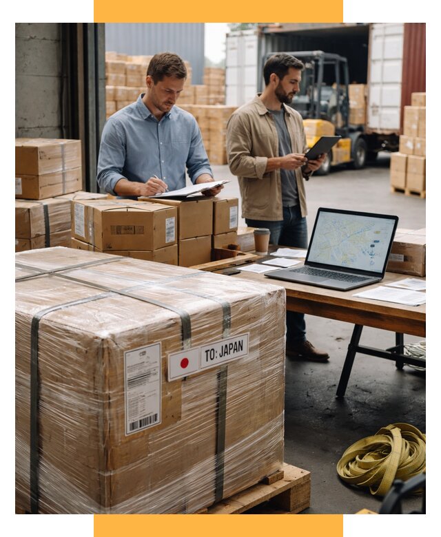 Доставка грузов в Японию от 25395 р., логистика СетСервис-Снб