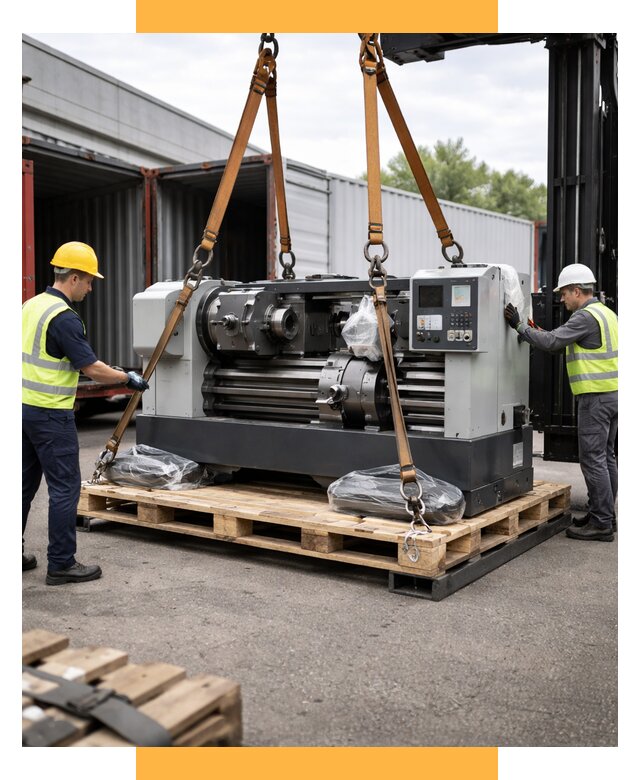 Перевозка станков и таможня от 60948 р. | СетСервис-Снб логистика