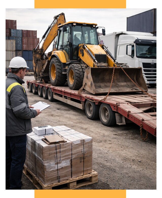 Международная перевозка спецтехники от 45711 р., СетСервис-Снб