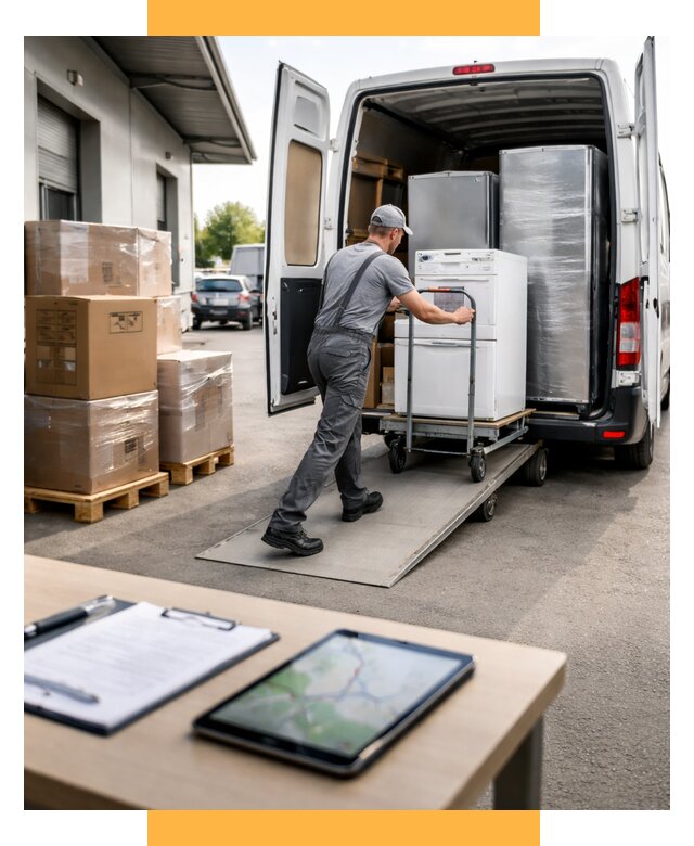 Перевозка бытовой техники от 6603 р. - логистика СетСервис-Снб