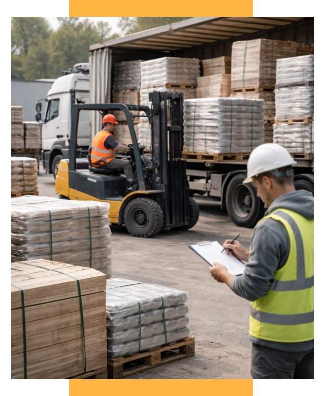 Перевозка строительных материалов от 5587 р. | СетСервис-Снб