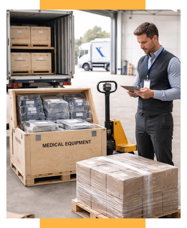 Перевозка медицинского оборудования от 15237 р. в СетСервис-Снб