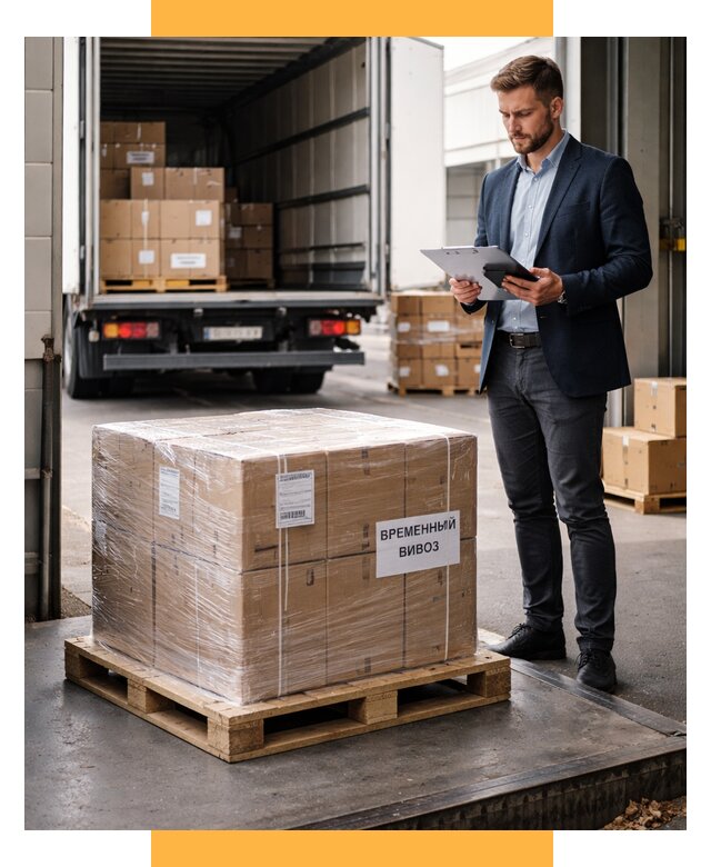 Временный вывоз товаров под ключ от 8126 р. | СетСервис-Снб