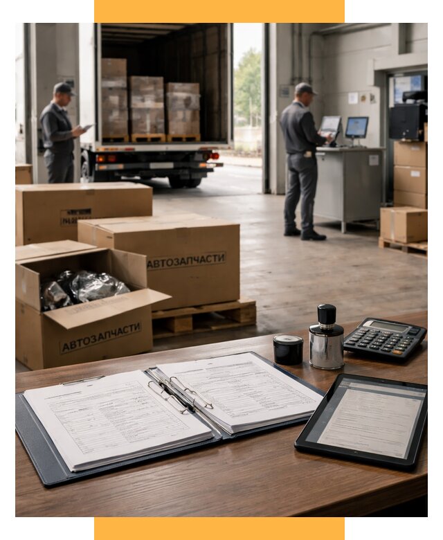 Таможенное оформление автозапчастей под ключ от 8634 р., СетСервис-Снб