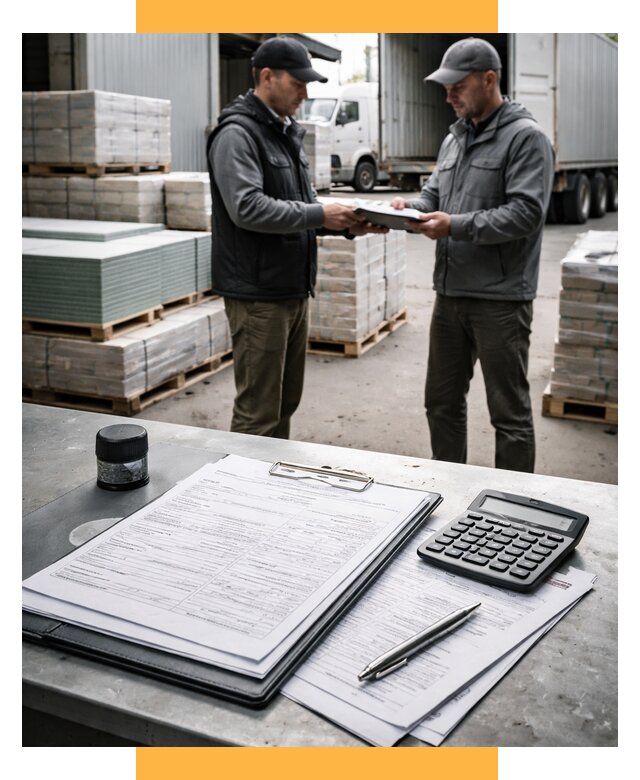 Таможенное оформление стройматериалов от 8634 р. | СетСервис-Снб