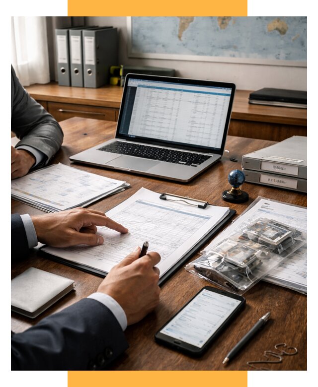 Проверка поставщика за рубежом от 8634 р. | СетСервис-Снб аудит