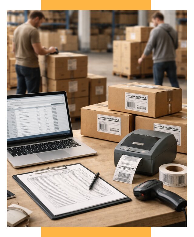 Маркировка импортных товаров от 4571 р. под ключ, СетСервис-Снб